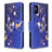 Handytasche Stand Schutzhülle Flip Leder Hülle Modisch Muster B03F für Samsung Galaxy A51 4G