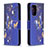 Handytasche Stand Schutzhülle Flip Leder Hülle Modisch Muster B03F für Samsung Galaxy A72 4G