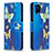 Handytasche Stand Schutzhülle Flip Leder Hülle Modisch Muster B03F für Samsung Galaxy M12
