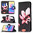 Handytasche Stand Schutzhülle Flip Leder Hülle Modisch Muster B03F für Xiaomi POCO M3 Pro 5G
