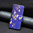 Handytasche Stand Schutzhülle Flip Leder Hülle Modisch Muster B03F für Xiaomi Poco X5 5G Königs Blau