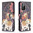Handytasche Stand Schutzhülle Flip Leder Hülle Modisch Muster B03F für Xiaomi Redmi Note 11 4G (2021)