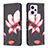 Handytasche Stand Schutzhülle Flip Leder Hülle Modisch Muster B03F für Xiaomi Redmi Note 12 Explorer