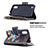 Handytasche Stand Schutzhülle Flip Leder Hülle Modisch Muster B04F für Samsung Galaxy A01 SM-A015
