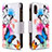 Handytasche Stand Schutzhülle Flip Leder Hülle Modisch Muster B04F für Samsung Galaxy A01 SM-A015