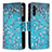 Handytasche Stand Schutzhülle Flip Leder Hülle Modisch Muster B04F für Samsung Galaxy A04s
