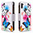 Handytasche Stand Schutzhülle Flip Leder Hülle Modisch Muster B04F für Samsung Galaxy A11