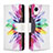 Handytasche Stand Schutzhülle Flip Leder Hülle Modisch Muster B04F für Samsung Galaxy A23s Plusfarbig