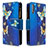 Handytasche Stand Schutzhülle Flip Leder Hülle Modisch Muster B04F für Samsung Galaxy A70S