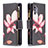 Handytasche Stand Schutzhülle Flip Leder Hülle Modisch Muster B04F für Samsung Galaxy M32 5G