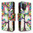Handytasche Stand Schutzhülle Flip Leder Hülle Modisch Muster B04F für Samsung Galaxy M80S