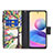 Handytasche Stand Schutzhülle Flip Leder Hülle Modisch Muster B04F für Xiaomi Redmi Note 10T 5G