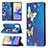 Handytasche Stand Schutzhülle Flip Leder Hülle Modisch Muster B05F für Xiaomi POCO M3 Pro 5G