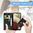 Handytasche Stand Schutzhülle Flip Leder Hülle Modisch Muster für Samsung Galaxy A12