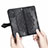 Handytasche Stand Schutzhülle Flip Leder Hülle Modisch Muster für Samsung Galaxy A15 4G