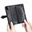 Handytasche Stand Schutzhülle Flip Leder Hülle Modisch Muster für Samsung Galaxy A22 5G