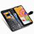 Handytasche Stand Schutzhülle Flip Leder Hülle Modisch Muster für Samsung Galaxy M01