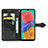 Handytasche Stand Schutzhülle Flip Leder Hülle Modisch Muster für Samsung Galaxy M33 5G