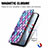 Handytasche Stand Schutzhülle Flip Leder Hülle Modisch Muster für Xiaomi Mi 11 Lite 5G NE