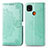 Handytasche Stand Schutzhülle Flip Leder Hülle Modisch Muster für Xiaomi POCO C3 Grün