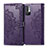 Handytasche Stand Schutzhülle Flip Leder Hülle Modisch Muster für Xiaomi POCO M3 Pro 5G Violett