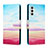 Handytasche Stand Schutzhülle Flip Leder Hülle Modisch Muster H02X für Samsung Galaxy A04s