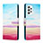 Handytasche Stand Schutzhülle Flip Leder Hülle Modisch Muster H02X für Samsung Galaxy A53 5G Bunt