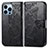Handytasche Stand Schutzhülle Flip Leder Hülle Modisch Muster H07 für Apple iPhone 13 Pro Max