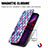 Handytasche Stand Schutzhülle Flip Leder Hülle Modisch Muster H09 für Apple iPhone 14 Plus