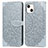 Handytasche Stand Schutzhülle Flip Leder Hülle Modisch Muster H13 für Apple iPhone 14