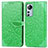Handytasche Stand Schutzhülle Flip Leder Hülle Modisch Muster L02 für Xiaomi Mi 12 5G Grün