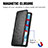 Handytasche Stand Schutzhülle Flip Leder Hülle Modisch Muster S01D für Motorola Moto G60s