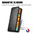 Handytasche Stand Schutzhülle Flip Leder Hülle Modisch Muster S01D für Samsung Galaxy A22 4G