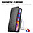 Handytasche Stand Schutzhülle Flip Leder Hülle Modisch Muster S01D für Samsung Galaxy A23 5G