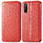 Handytasche Stand Schutzhülle Flip Leder Hülle Modisch Muster S01D für Sony Xperia 10 III Lite Rot