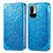 Handytasche Stand Schutzhülle Flip Leder Hülle Modisch Muster S01D für Xiaomi Redmi Note 10 5G Blau
