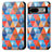 Handytasche Stand Schutzhülle Flip Leder Hülle Modisch Muster S02D für Google Pixel 7a 5G Braun