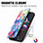 Handytasche Stand Schutzhülle Flip Leder Hülle Modisch Muster S02D für Motorola Moto Edge 30 5G