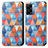 Handytasche Stand Schutzhülle Flip Leder Hülle Modisch Muster S02D für Oppo K10 5G India