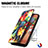 Handytasche Stand Schutzhülle Flip Leder Hülle Modisch Muster S02D für Samsung Galaxy A11