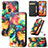 Handytasche Stand Schutzhülle Flip Leder Hülle Modisch Muster S02D für Samsung Galaxy A11