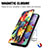 Handytasche Stand Schutzhülle Flip Leder Hülle Modisch Muster S02D für Samsung Galaxy A71 5G