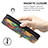Handytasche Stand Schutzhülle Flip Leder Hülle Modisch Muster S02D für Samsung Galaxy A71 5G