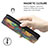 Handytasche Stand Schutzhülle Flip Leder Hülle Modisch Muster S02D für Samsung Galaxy A72 5G