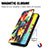 Handytasche Stand Schutzhülle Flip Leder Hülle Modisch Muster S02D für Samsung Galaxy M30s