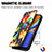 Handytasche Stand Schutzhülle Flip Leder Hülle Modisch Muster S02D für Xiaomi POCO C31