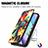 Handytasche Stand Schutzhülle Flip Leder Hülle Modisch Muster S02D für Xiaomi Redmi 10 4G