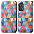 Handytasche Stand Schutzhülle Flip Leder Hülle Modisch Muster S02D für Xiaomi Redmi Note 11 Pro 5G Braun