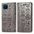 Handytasche Stand Schutzhülle Flip Leder Hülle Modisch Muster S03D für Samsung Galaxy A12 5G