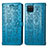 Handytasche Stand Schutzhülle Flip Leder Hülle Modisch Muster S03D für Samsung Galaxy A22 4G